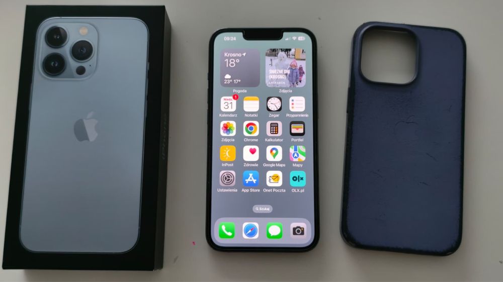Iphone 13 pro 256GB idealny bat 84%