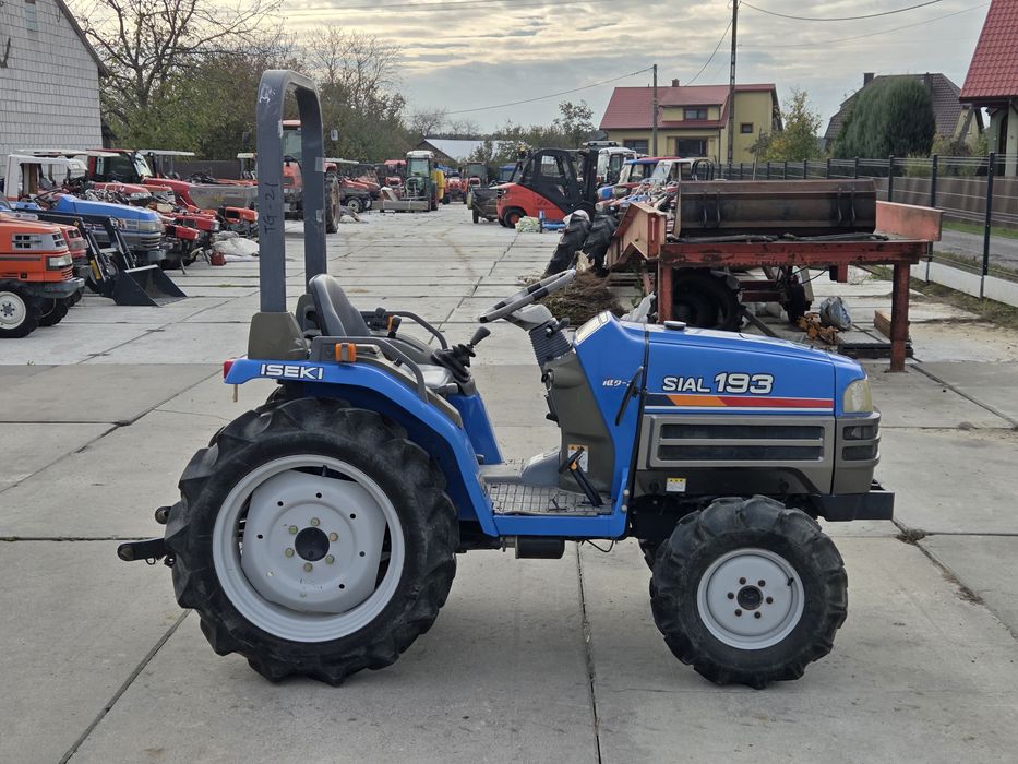 Traktorek japoński Iseki Sial 193 wspomaganie 19km 4x4