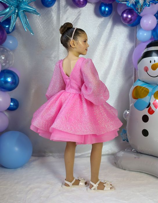 Рожева святкова сукня 122