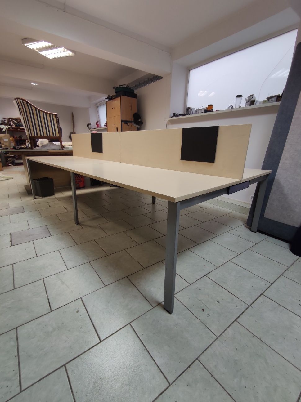Stoły biurowe bench 160x320 i inne – używane, solidne, wyciągany blat
