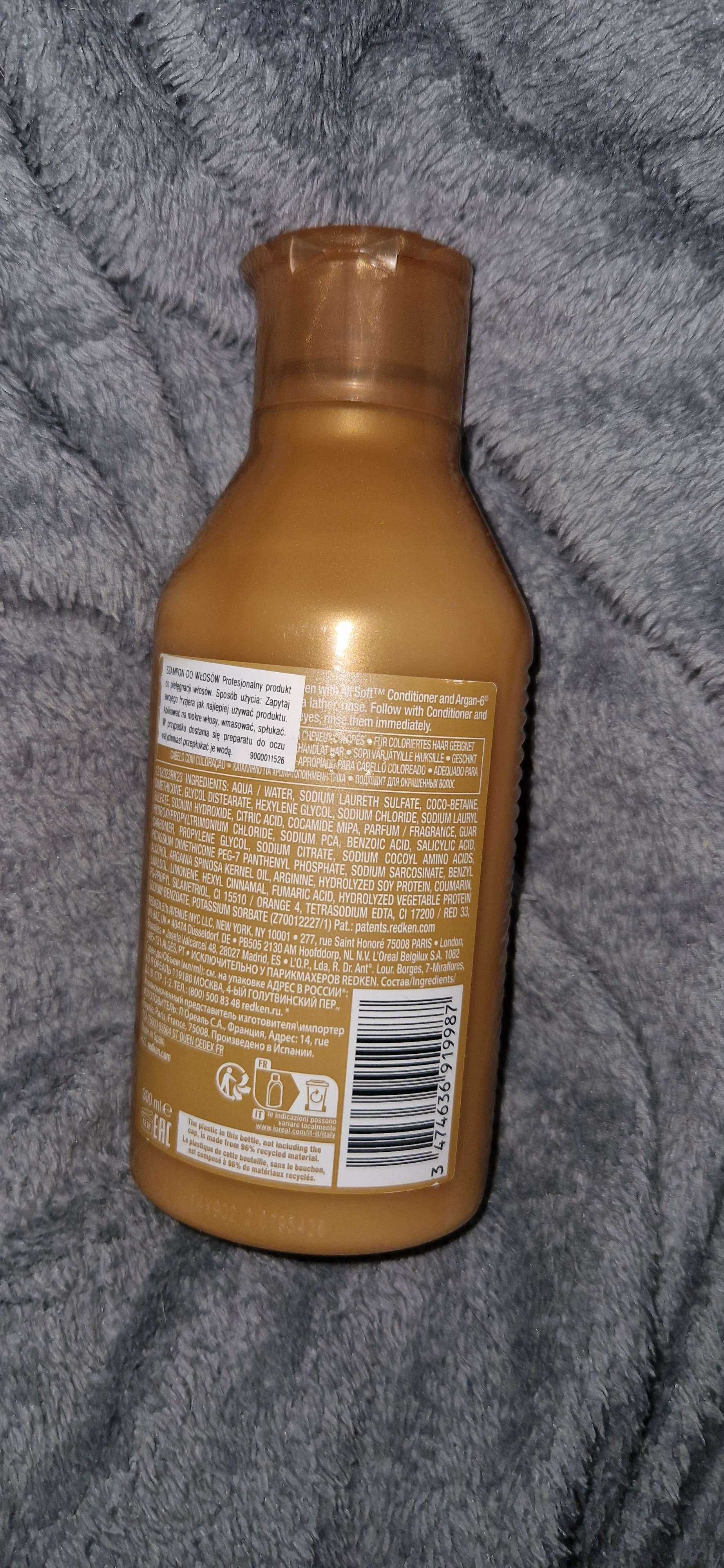 Redken All Soft 300 ml szampon do włosów suchych i zniszczonych