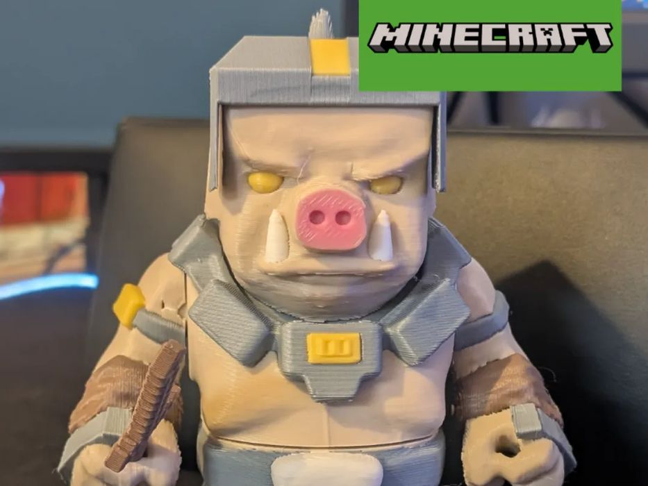 Boneco Minecraft General Chungus