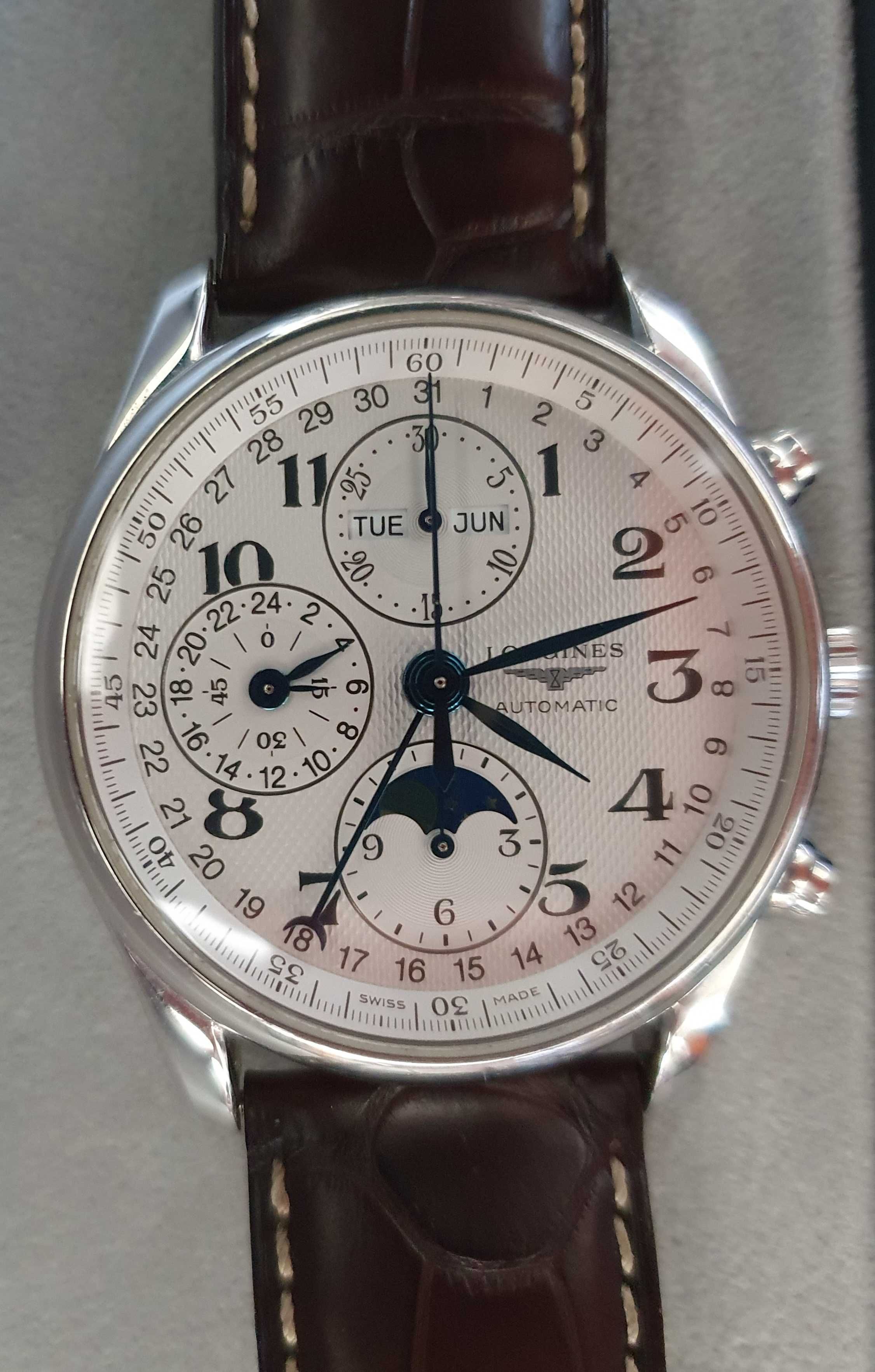 Relógio Longines Master Collection Moonphase - 40mm