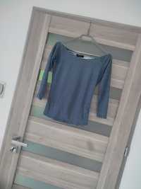 Bawełniana bluzka w paski z dekoltem w łódkę Reserved roz xs