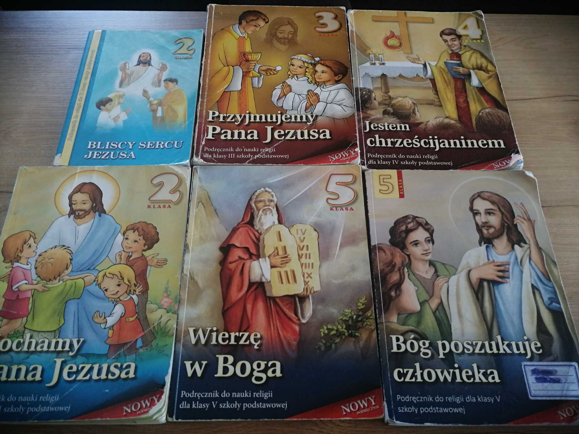Książki, podręczniki do religii kl 2,3,4,5 szkoła podstawowa