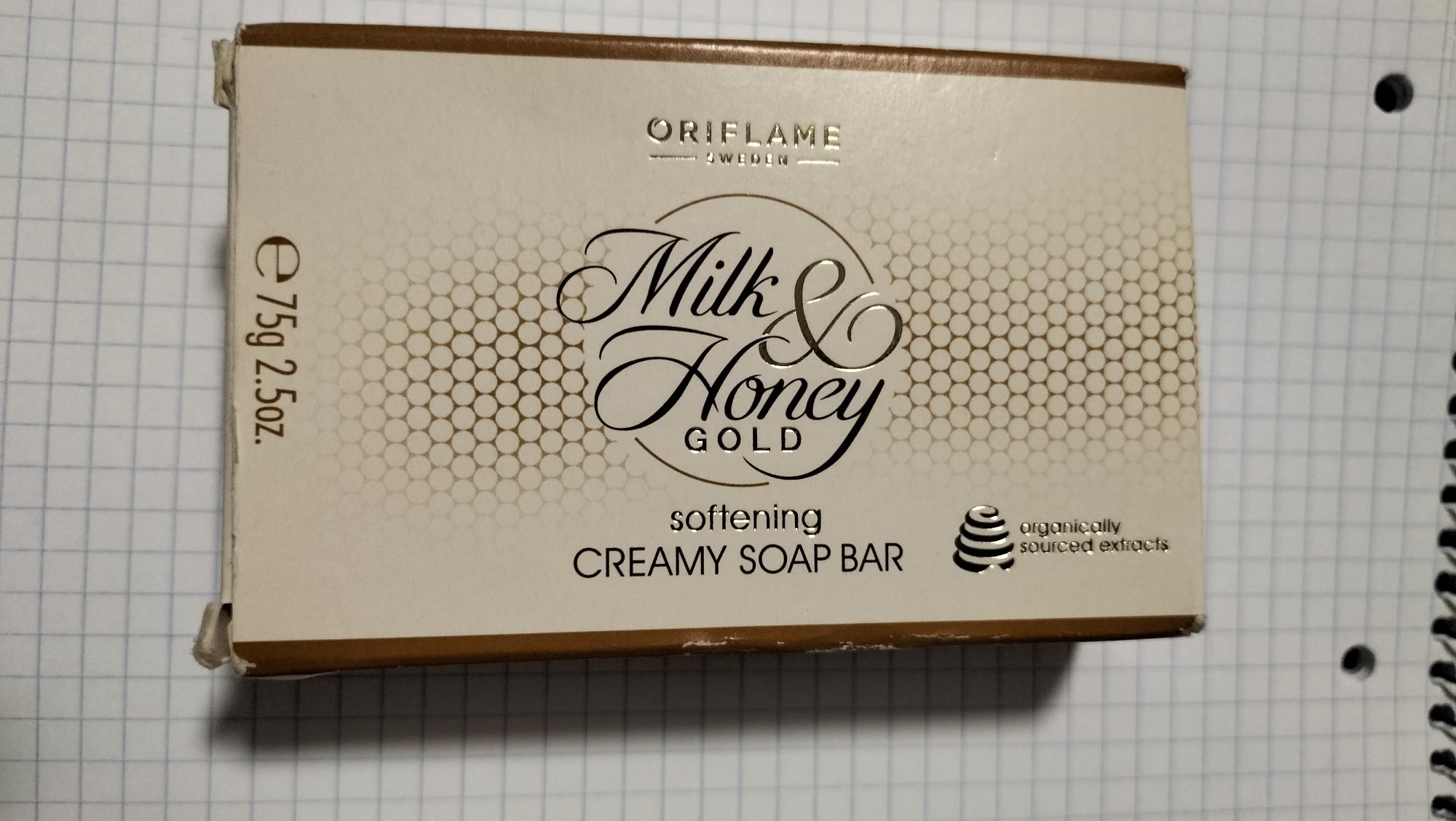 Mydło kremowe Milk Honey Gold,75 g