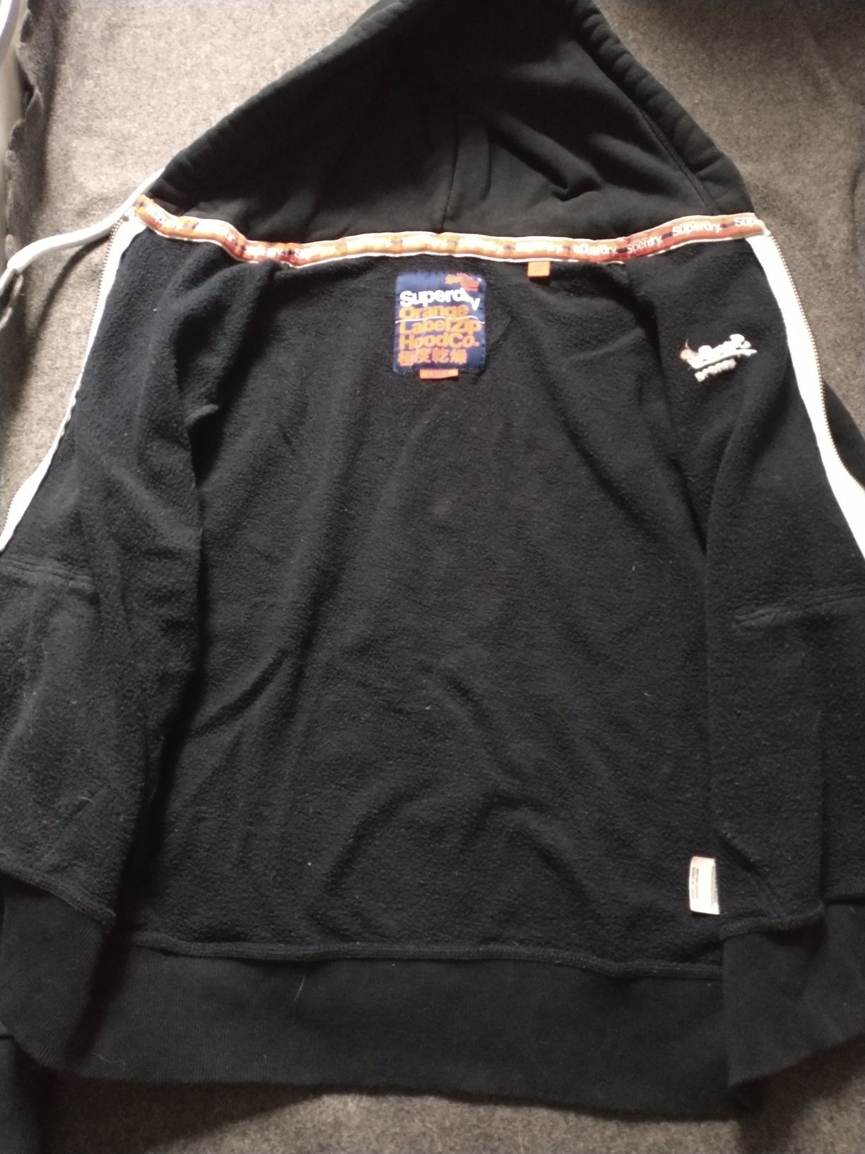 Bluza SuperDry, Czarna, rozmiar L