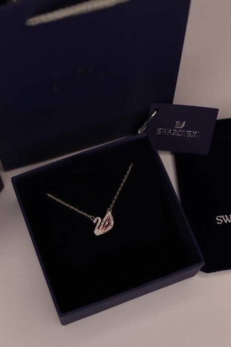 Swarovski браслет сережки ланцюжок сваровскі