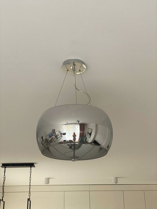 Piękna lampa sufitowa glamour