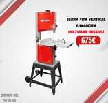 Serra vertical de corte de madeira HOLZMANN HBS300J JL20