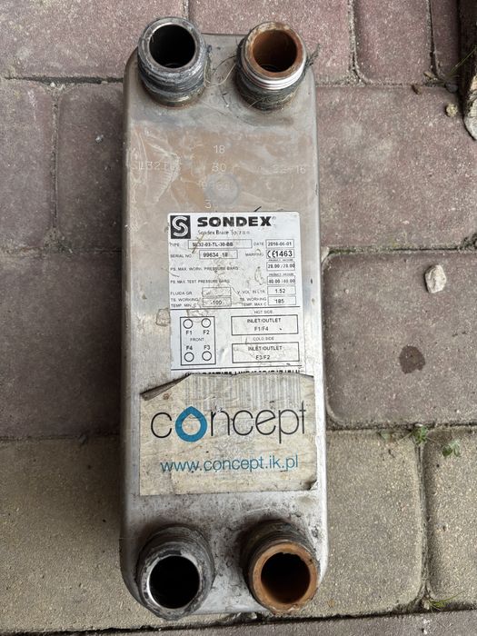 Wymiennik ciepła Sondex
