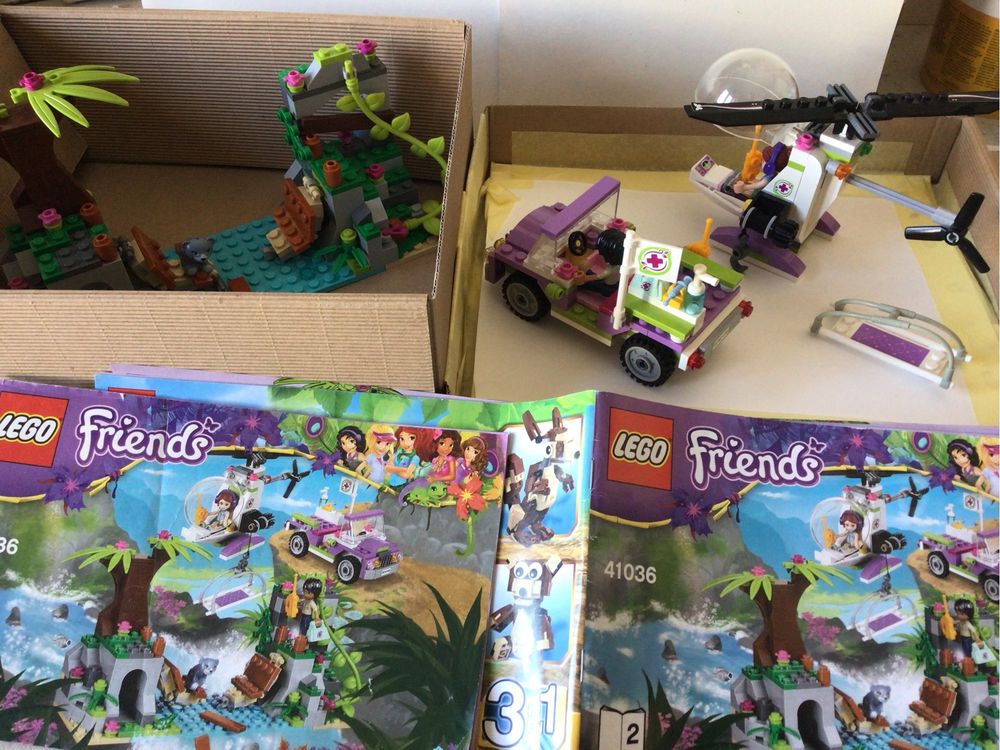 LEGO Friends Jungle Bridge Rescue 41036 , “Na ratunek niedźwiadka”