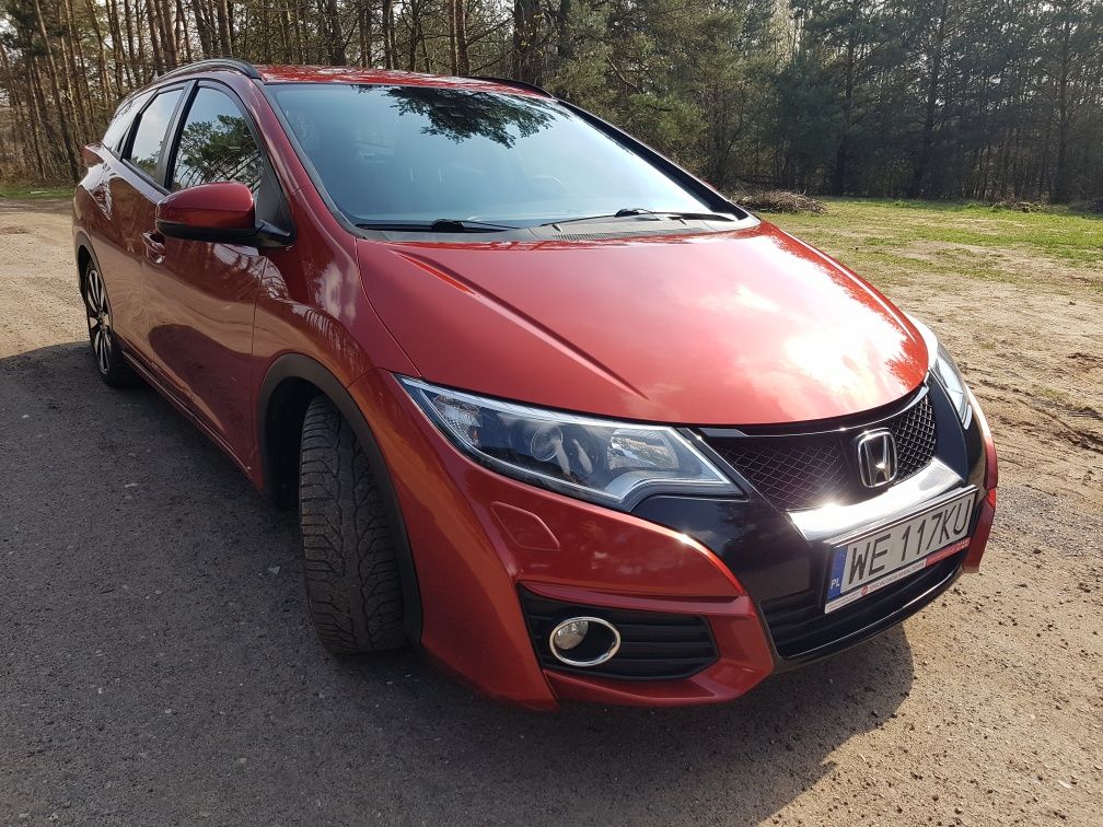 Honda civic tourer 1.8 I-vtec Bezkolizyjna, dofinansowania i zadbana