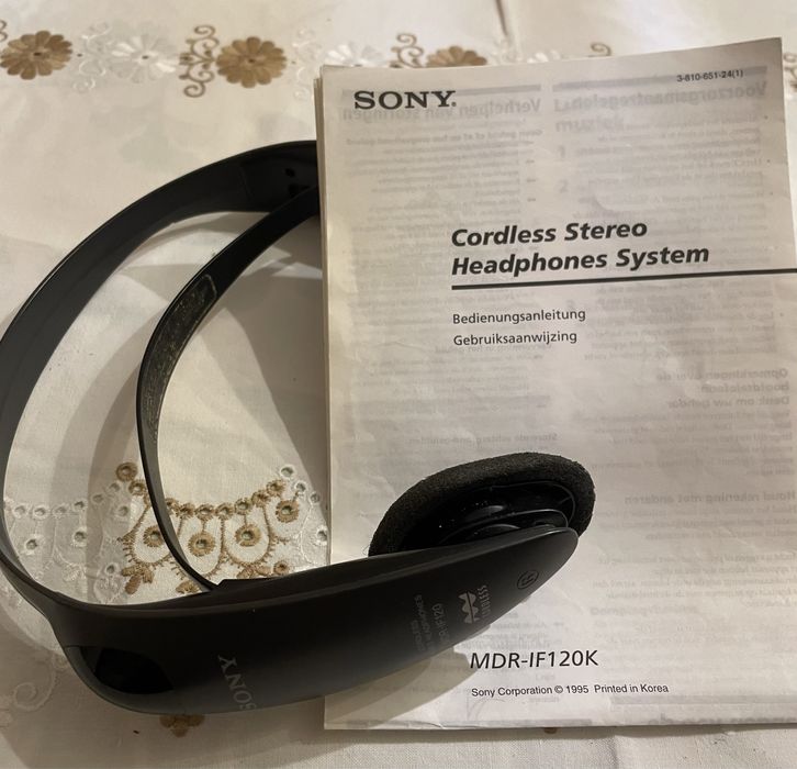 Headphones System Sony MDR-IF120K