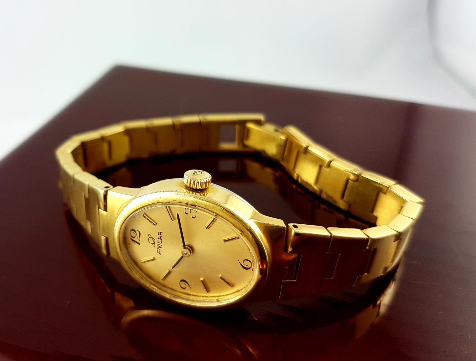 Damski Zegarek Vintage ENICAR SWISS Unikat
