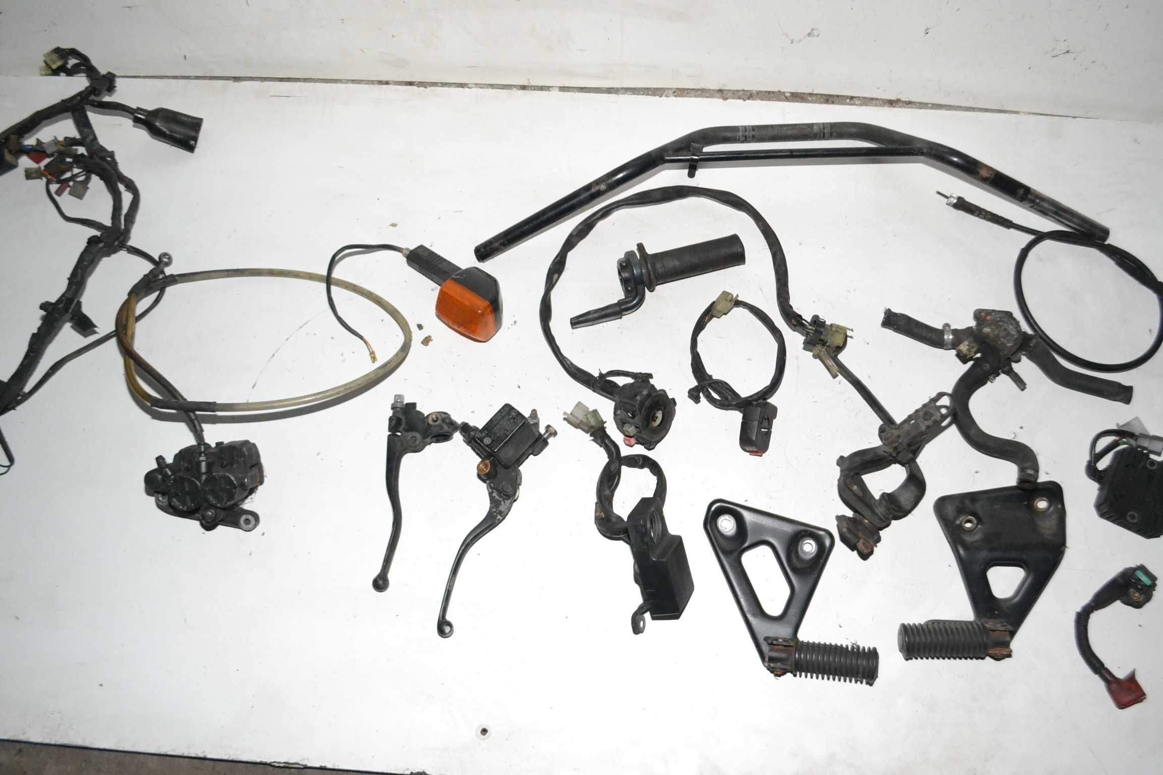 honda xl 600 v transalp zacisk pompa dźwignia set wiązka kierownica