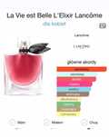 użyte kilka razy perfumy Lancome la Vie est Belle l’eliksir 75ml