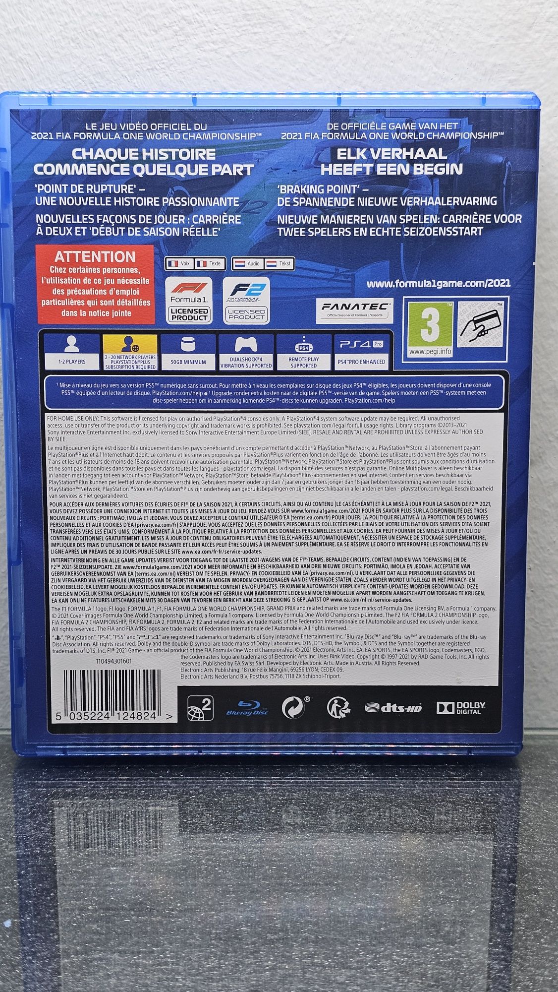 F1 21 Formula One 2021 PS4 Playstation 4