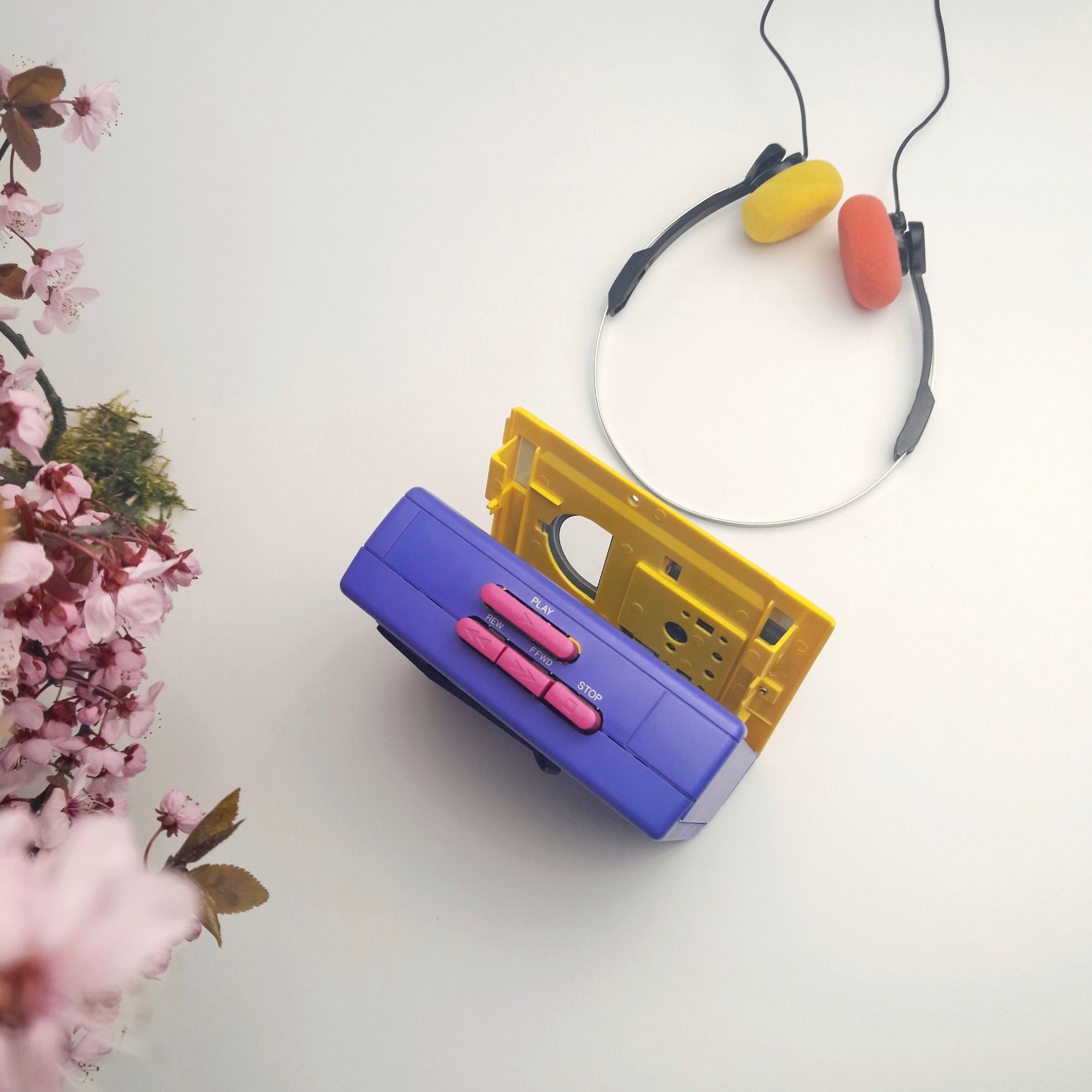 Walkman Sanyo MGP-28 Nowy / 1991r./ Serwis/ Memphis/ unikat