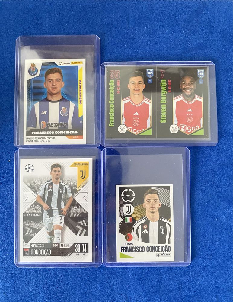 Francisco Conceição FCP Ajax Juventus Porto Panini Topps cromos carta