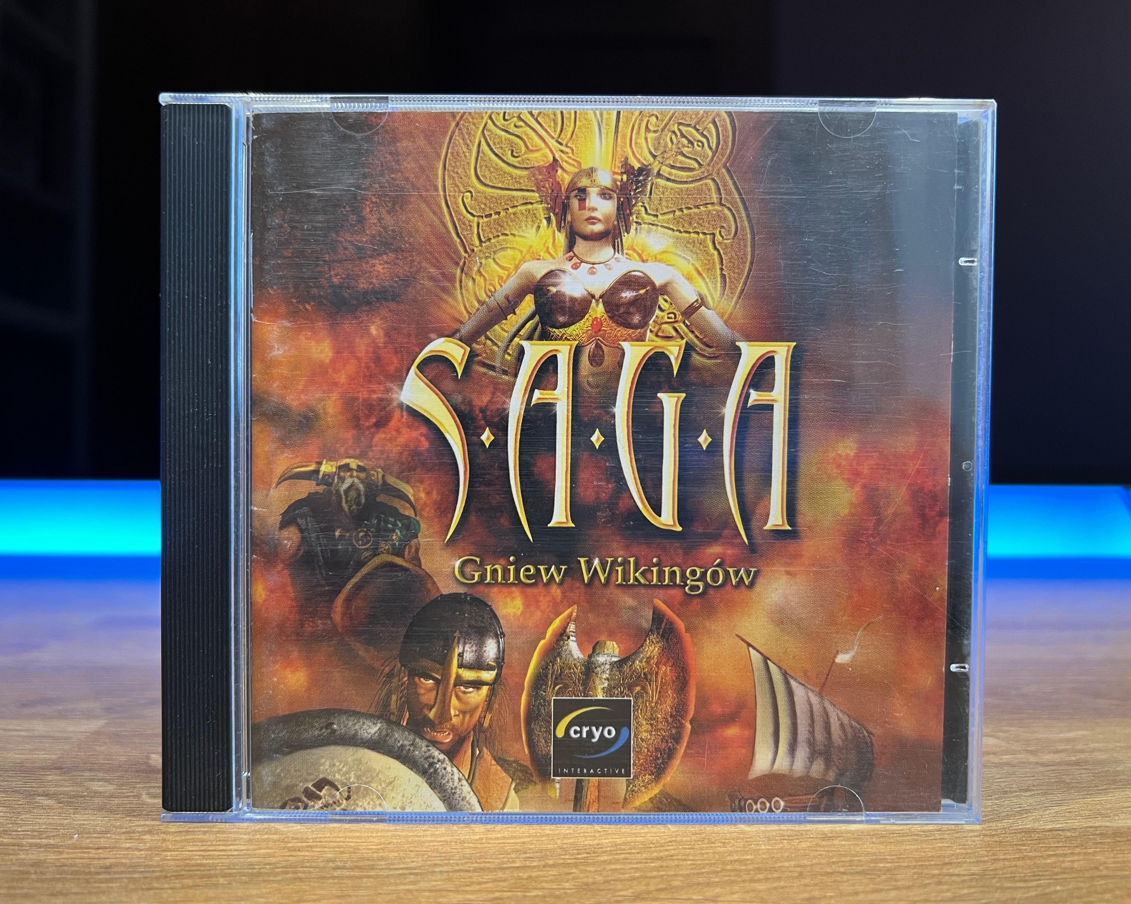 Saga Gniew Wikingów (PC PL 1999) Jewel Case polskie wydanie