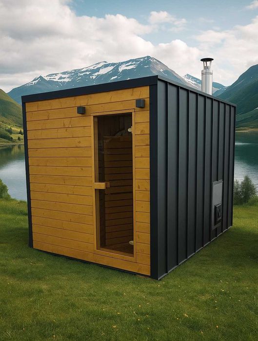 SKANDIA sauna fińska przedsionek producent szkieletowa izolowana