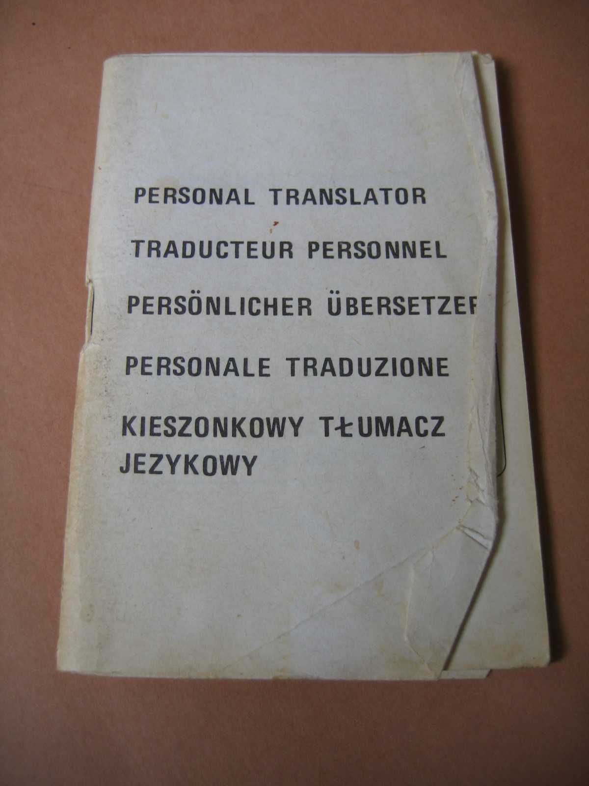 Translator tłumacz 5 języków - POL ENG FR GER ITAL
