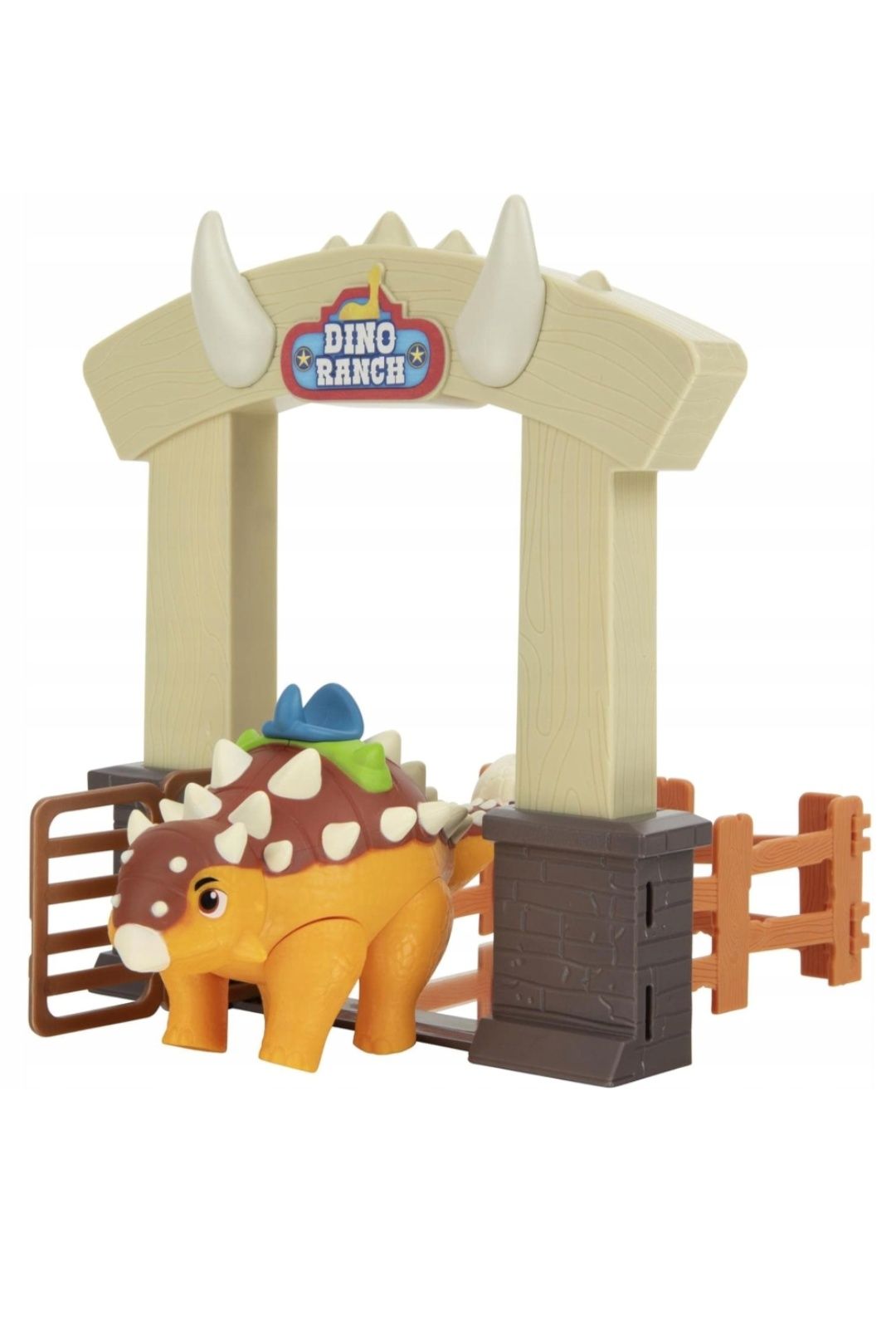 Dino Ranch з фігурками. Dino Action Pack. Іграшка ранчо динозаврів.
