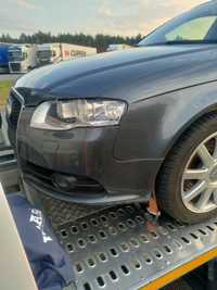Audi A4 B7 zderzak przód S-Line grill RS4 xenon bixenon spryski atrapa