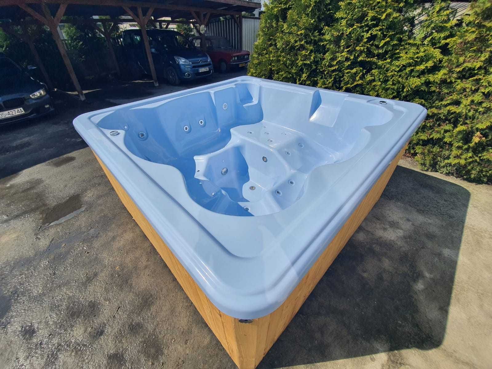 Jacuzzi ogrodowe całoroczne basen balia tarasowe