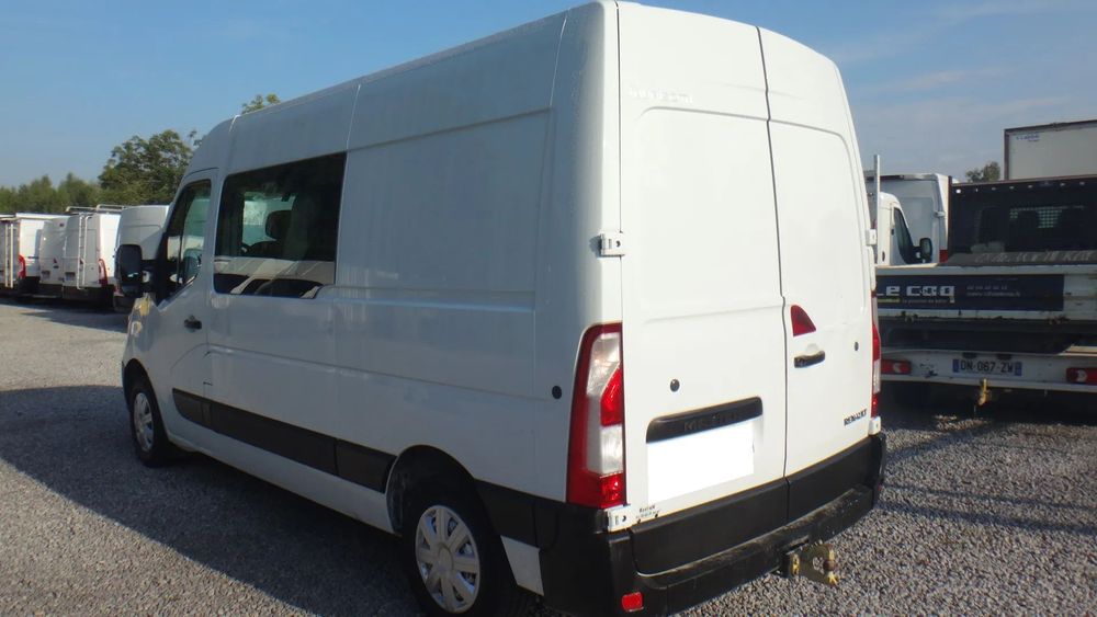 Renault Master  MASTER LIFT brygadówka doka dubel kabina 7-os składana ławka klima 130