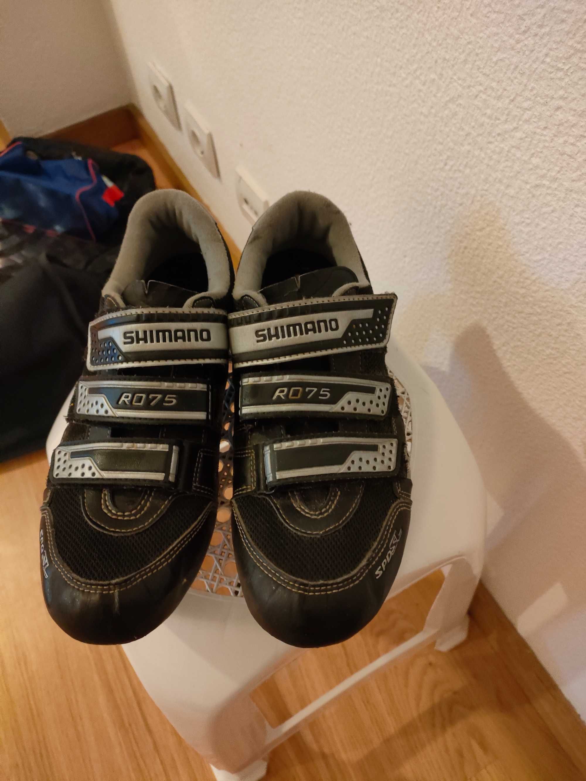 Sapatos ciclismo shimano spd sl tam44