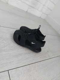 Sandały sandałki nike sunray 21 czarne Wkładka 12 cm ręcznie