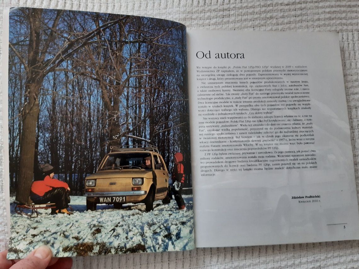 Polski Fiat 126p, czyli Maluch. Zdzisław Podbielski