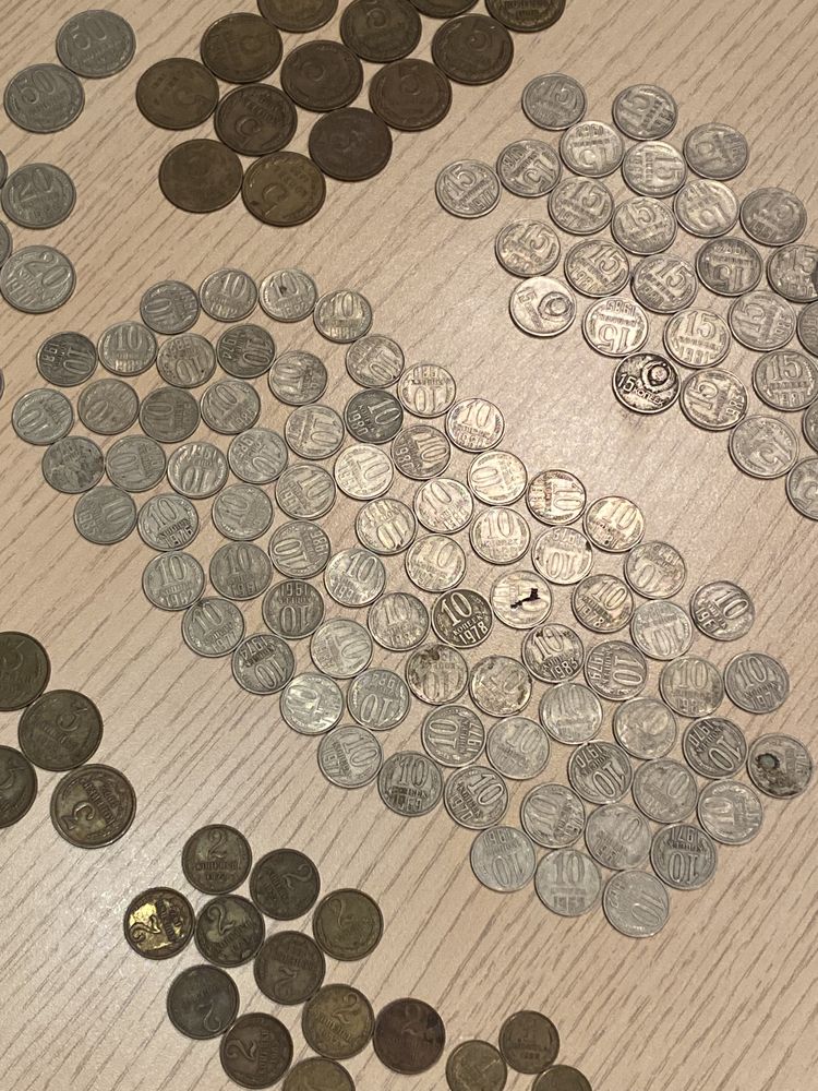 Монеты советские разные