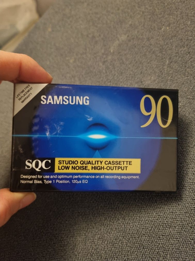 Nowa kaseta magnetofonową Samsung SQC 90 minut