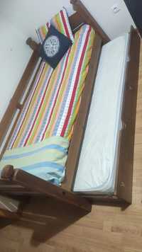 Cama  dupla de abrir 190×90 + 190x90