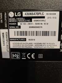 Zasilacz LG 43UK6470PLC