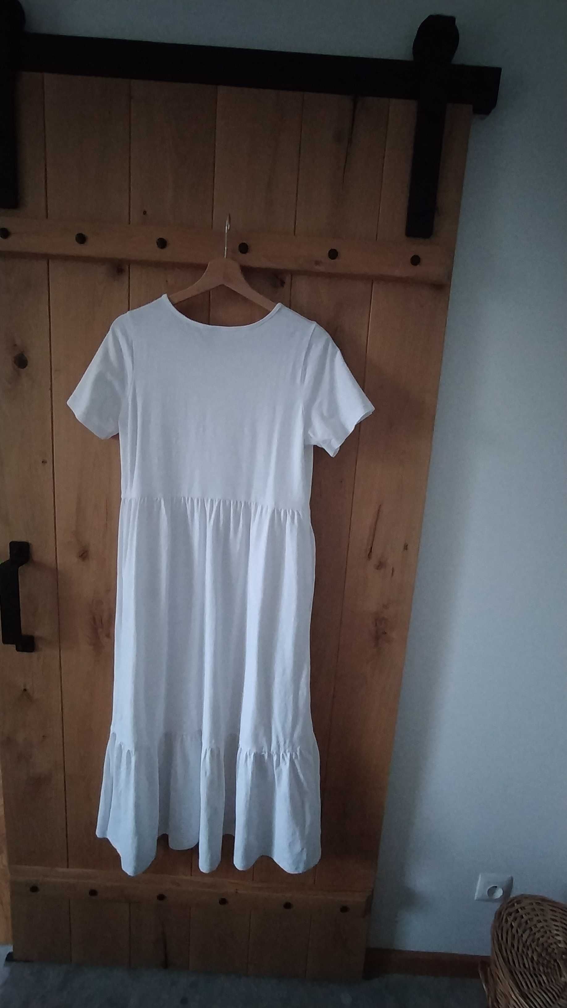 Sukienka biała M, bawełna old navy! Nowa bez metki!