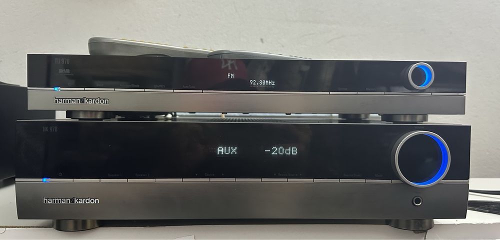 HARMAN KARDON HK970+TU970 wzmacniacz tuner dab pilot