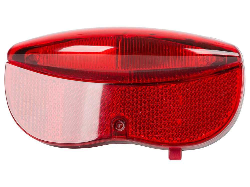 Lampka ROWEROWA Tylna LED DUŻA na BAGAŻNIK Rower  2xAA MOCNA Solidna
