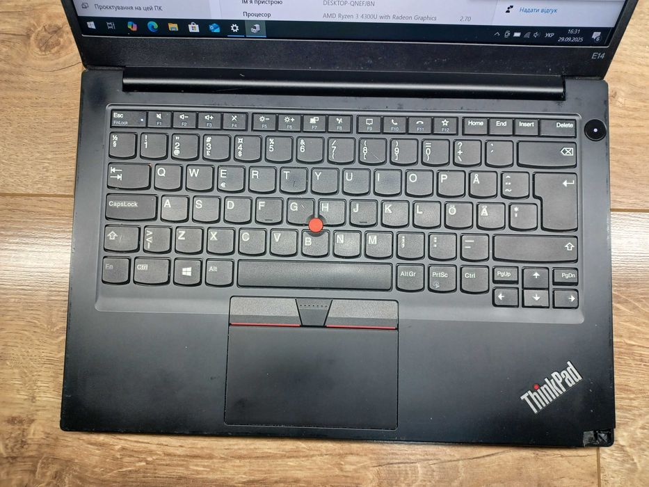 Ноутбук Lenovo ThinkPad E14 Gen 2