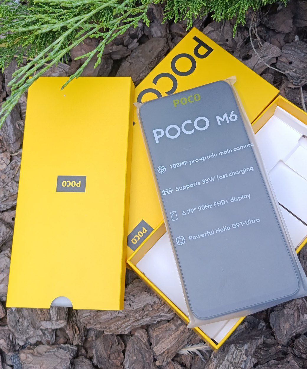 Poco m6 | повністю нові | 6 штук | подарунок чохол |
