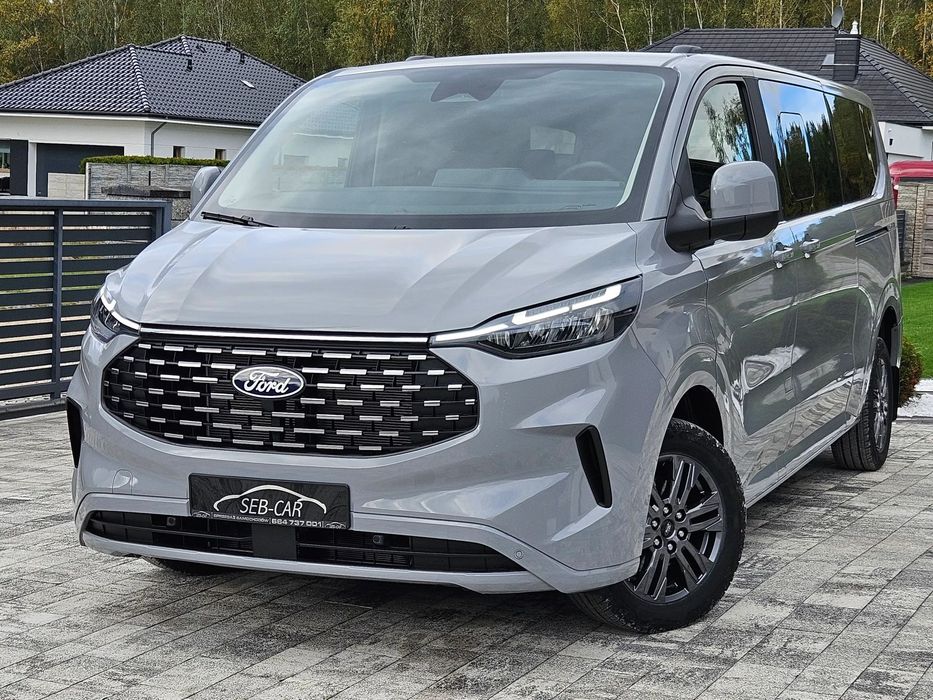 Ford Tourneo Custom 4x4 AWD L2 Long 2x el. boczne drzwi NOWY BEZ PRZEBIEGU Panorama FV23%