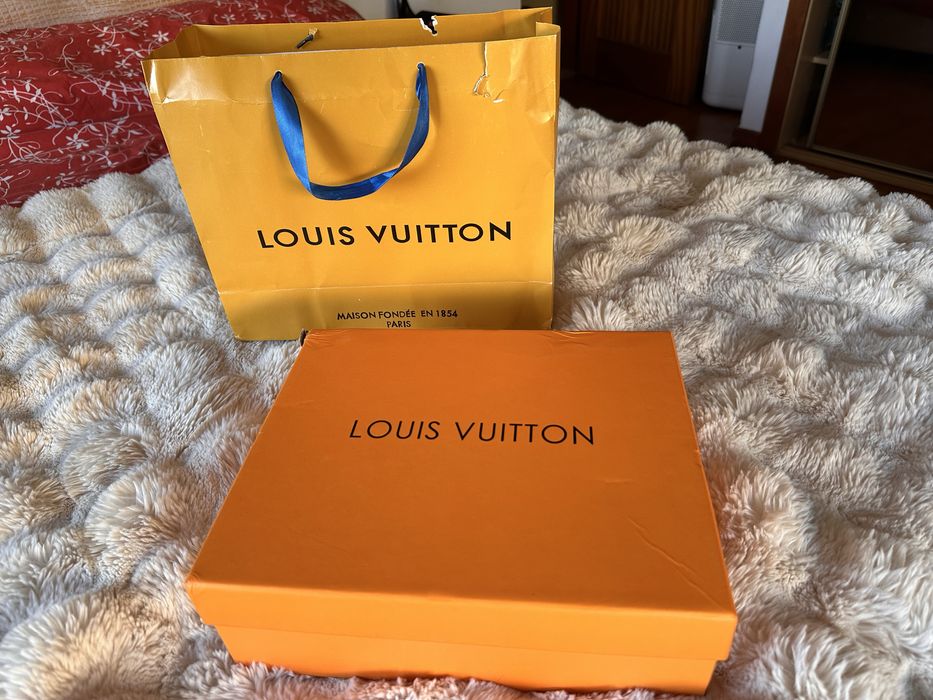 Chinelos Louis Vuitton Denim Monogram – NOVOS, tamanho 38