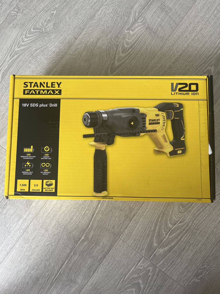 Stanley fatmax 18V sds plus drill mlotowiertarka akumulatorowa