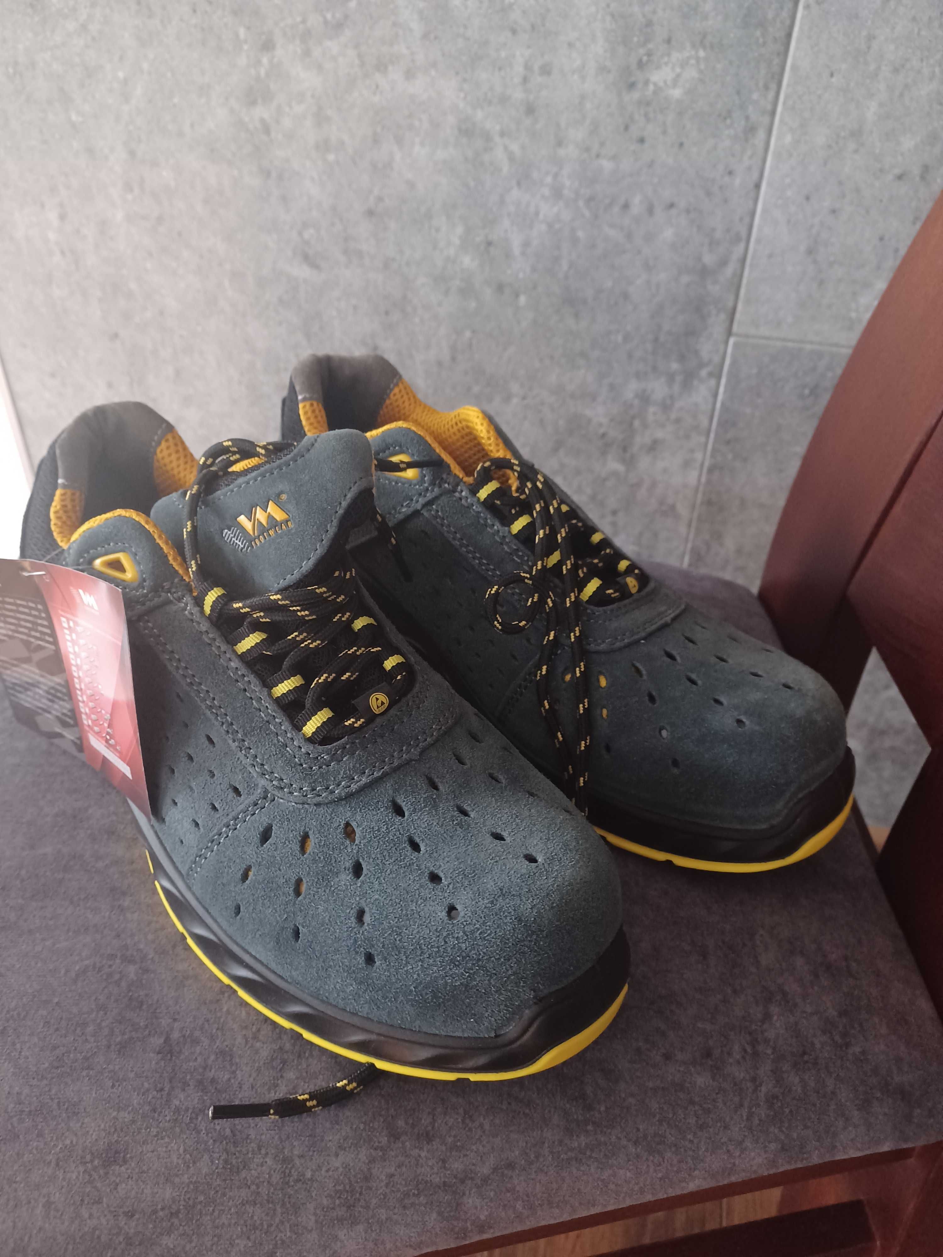 Buty półbuty robocze