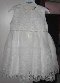 Плаття, сукня нарядне для дівчинки на 1 рік