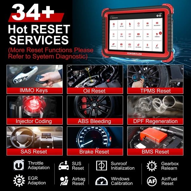 Scanner de diagnóstico Auto Kingbolen K8 2/64GB BLUETOOTH odb2 NOVO