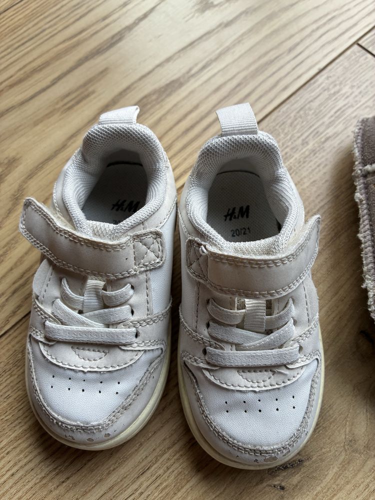 Buciki dla dziewczynek H&M rozmiar 20 21 22 adidasy daszki trampki